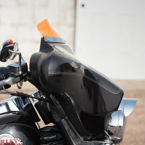 3.5" Orange Ice Kolor Flare™ Windshield for Harley-Davidson 1996-2013 FLH motorcycle models