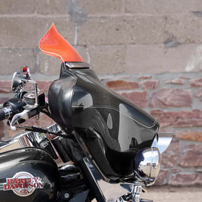 6.5" Pink Ice Kolor Flare™ Windshield for Harley-Davidson 1996-2013 FLH motorcycle models