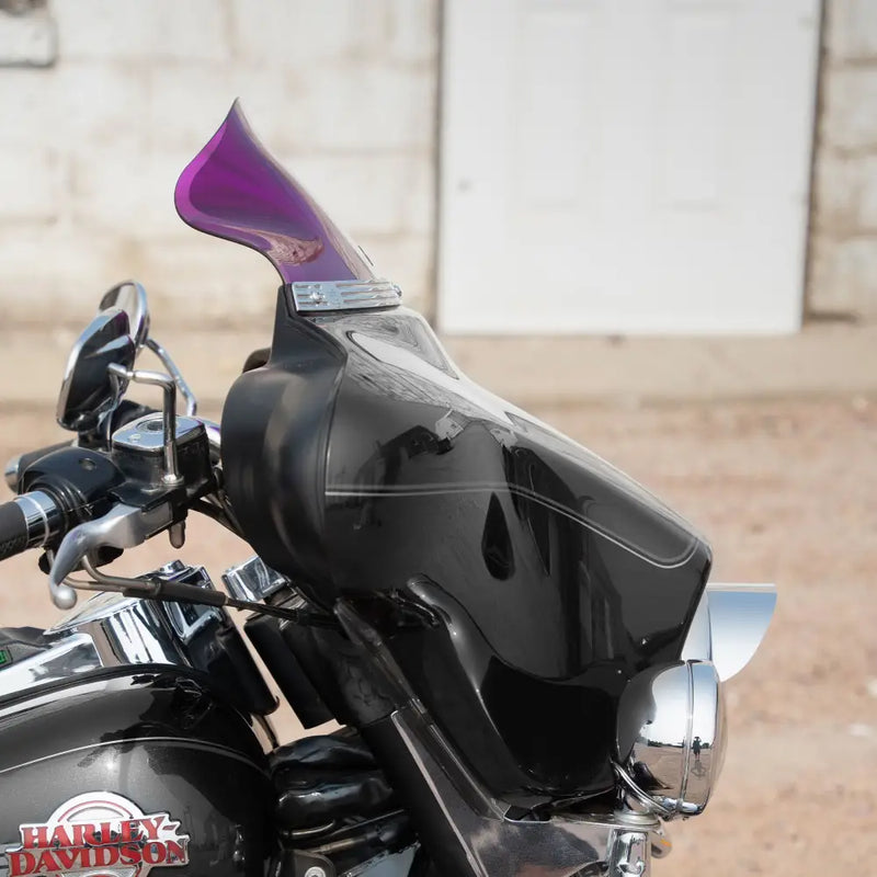 6.5" Purple Kolor Windshield for Harley-Davidson 1996-2013 FLH motorcycle models(6.5" Purple)