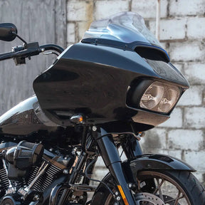 9" Blue Ice Kolor Flare™ Windshield for Harley-Davidson 2015-2023 Road Glide motorcycle models