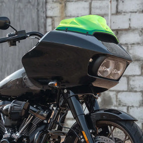 6" Green Ice Kolor Flare™ Windshield for Harley-Davidson 2015-2023 Road Glide motorcycle models