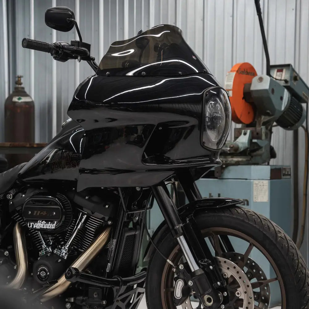 Bronze Kolor Flare™ Windshield for Harley-Davidson FXRP Style motorcycle fairings 