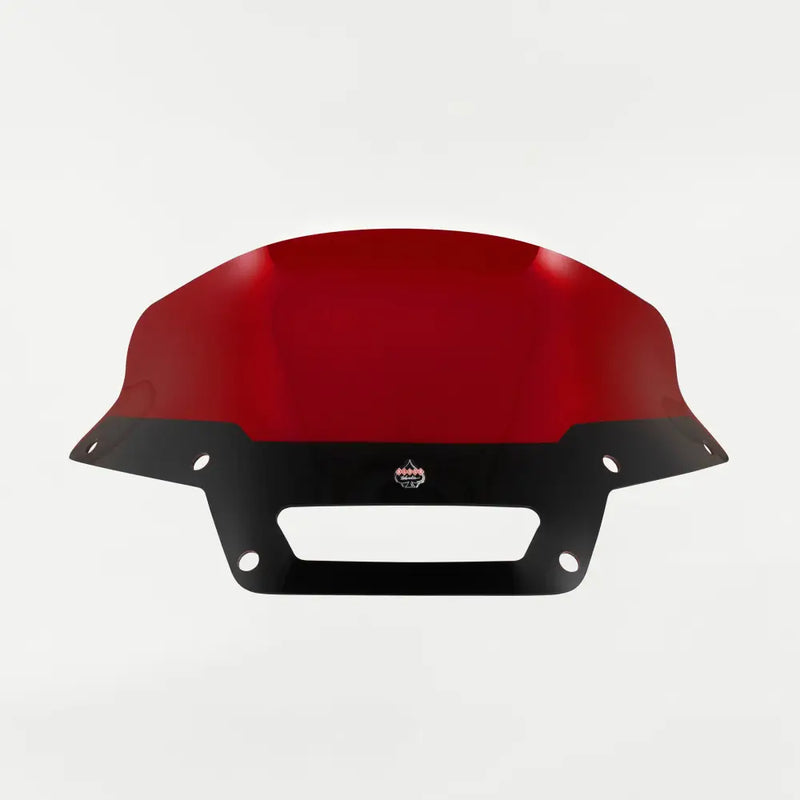 6" Red Kolor Windshield for Harley-Davidson Low Rider ST Motorcycles (6" Red)