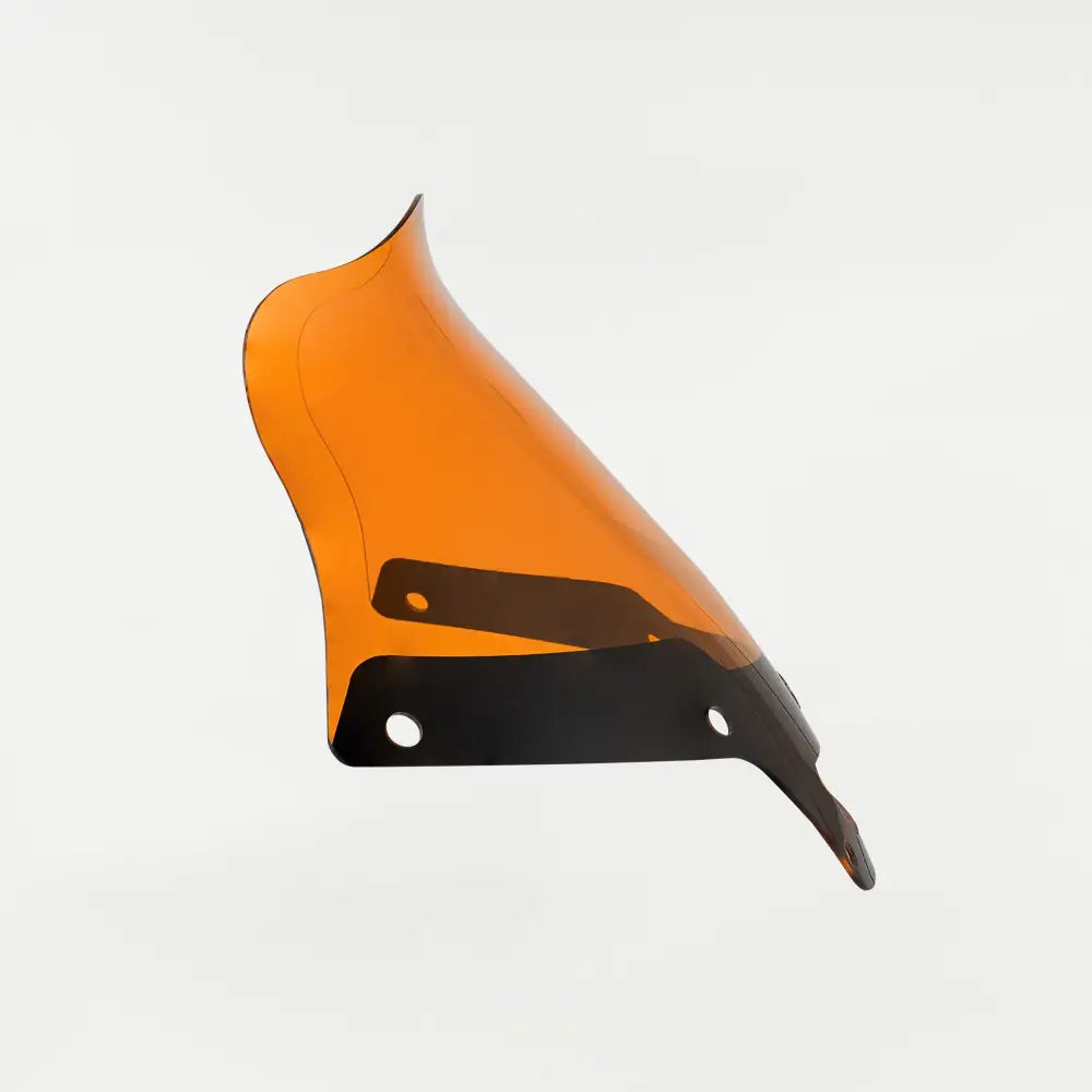 8" Kolor Flare™ Windshield for Harley-Davidson Low Rider ST Motorcycles (8" Orange)