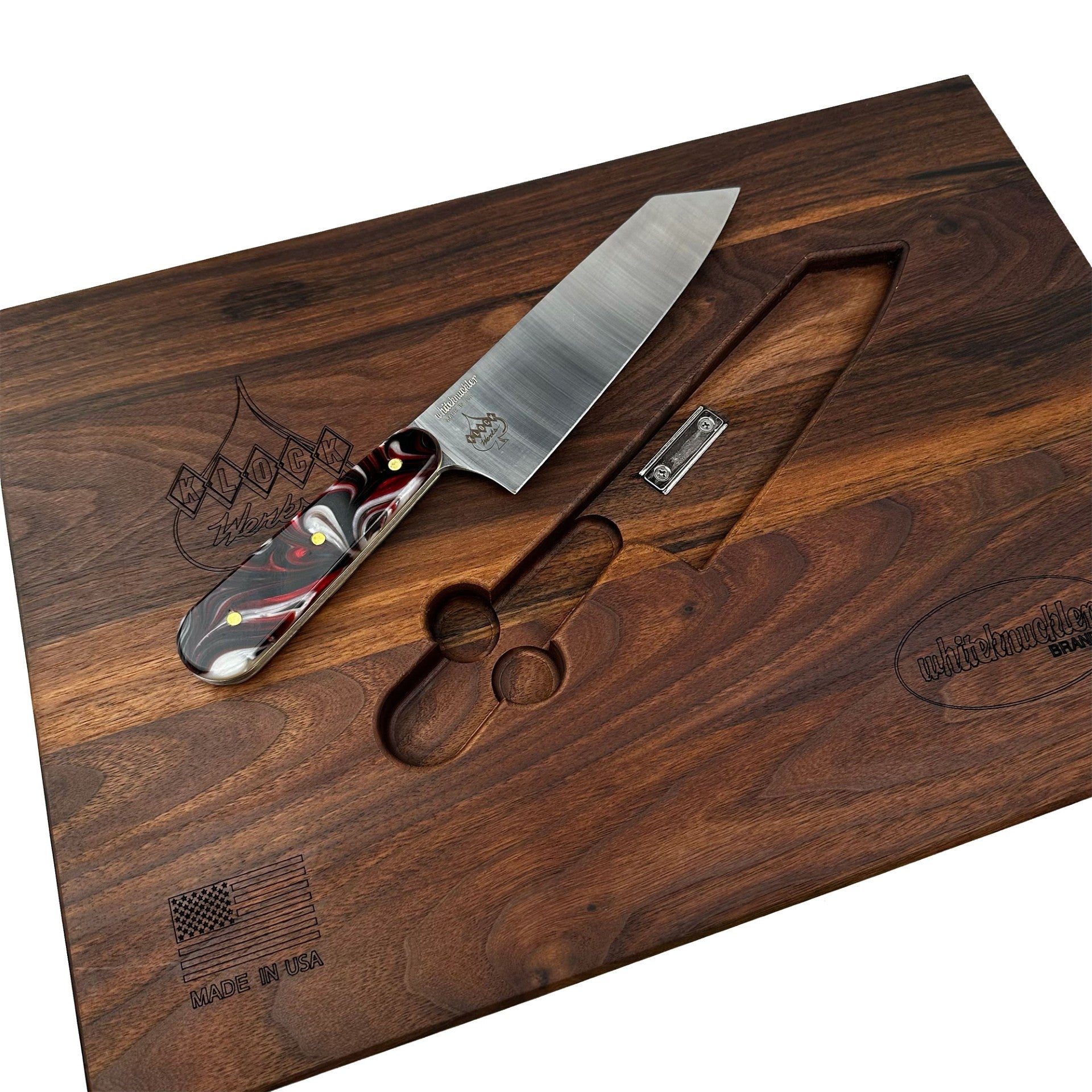 Klock Werks x White Knuckler Limited Edition Chef Knife Set