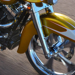 Polished Flush Mount Front Axles for Harley-Davidson® 00-07 Touring
