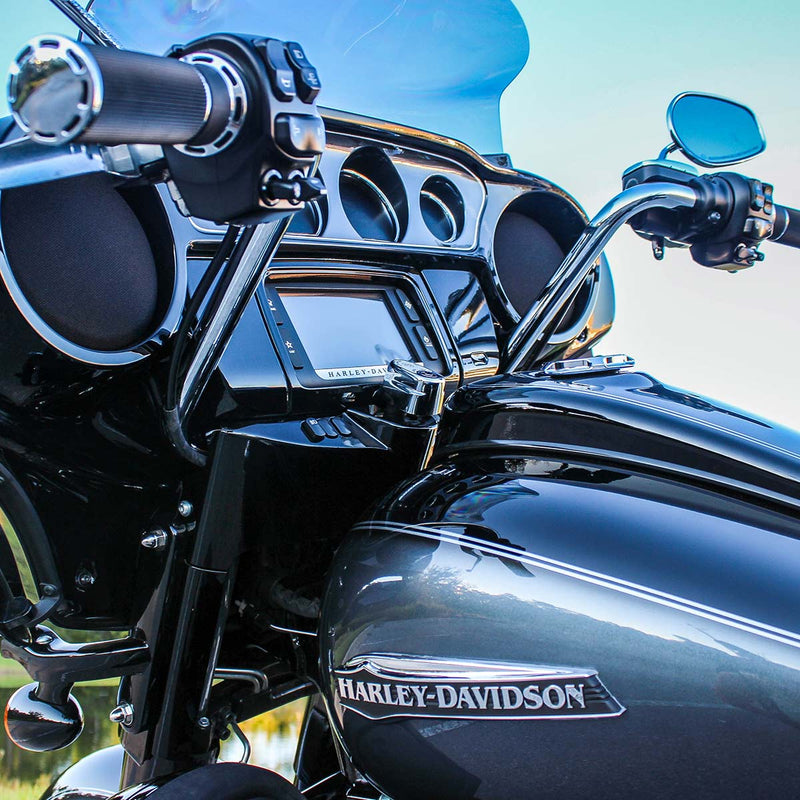 Chrome Back Ergo Bars for Harley-Davidson 1986-2025 FLH Motorcycles(Chrome Back Bars)