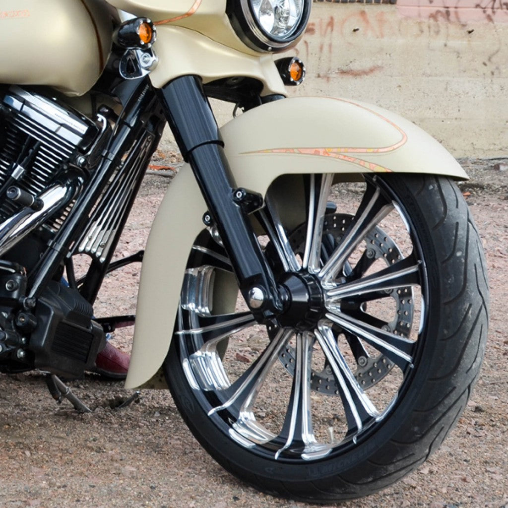 21" Benchmark Front Fender FIT KIT for Harley-Davidson 2014-2024 Touring Motorcycle Models(Benchmark - 21")