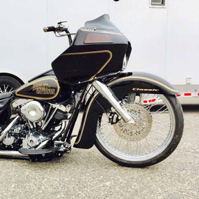 23" Benchmark Big Wheel Front Fenders for Harley-Davidson 1983-2013 Touring Motorcycle Models