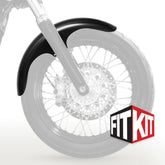 19” Klub Tire Hugger Front Fender Fit Kit For Harley-Davidson 2018-2023 Softail Low Rider Motorcycles(Klub)