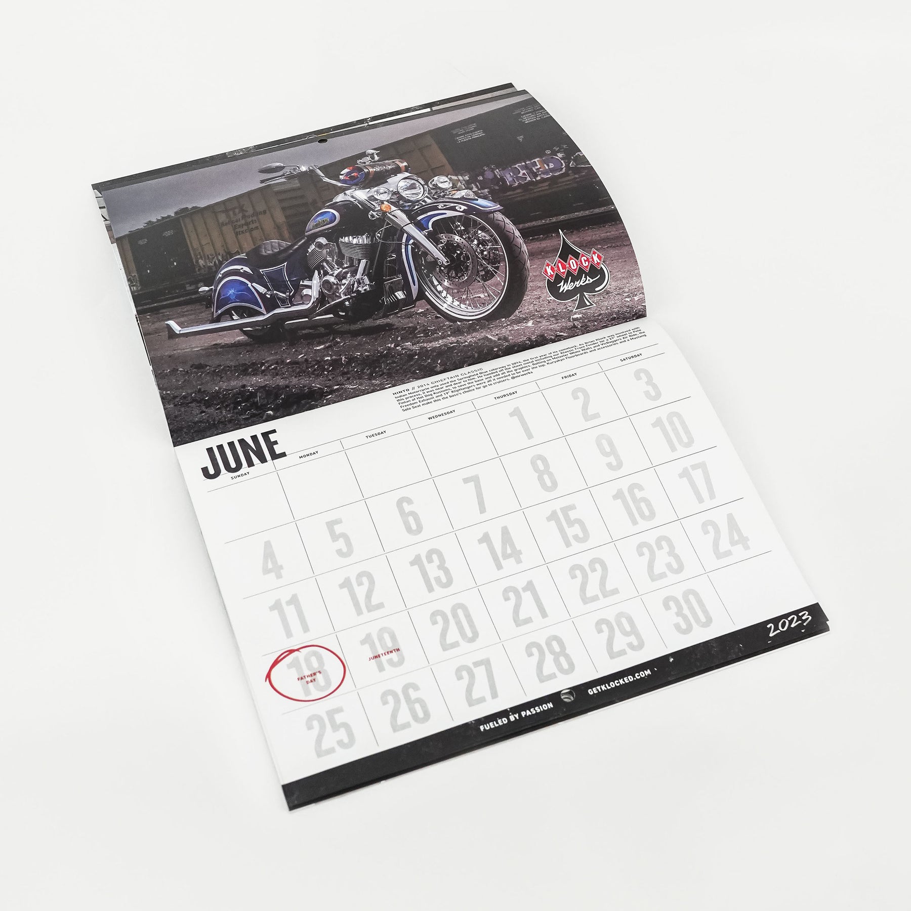 2023 Klock Werks Calendar
