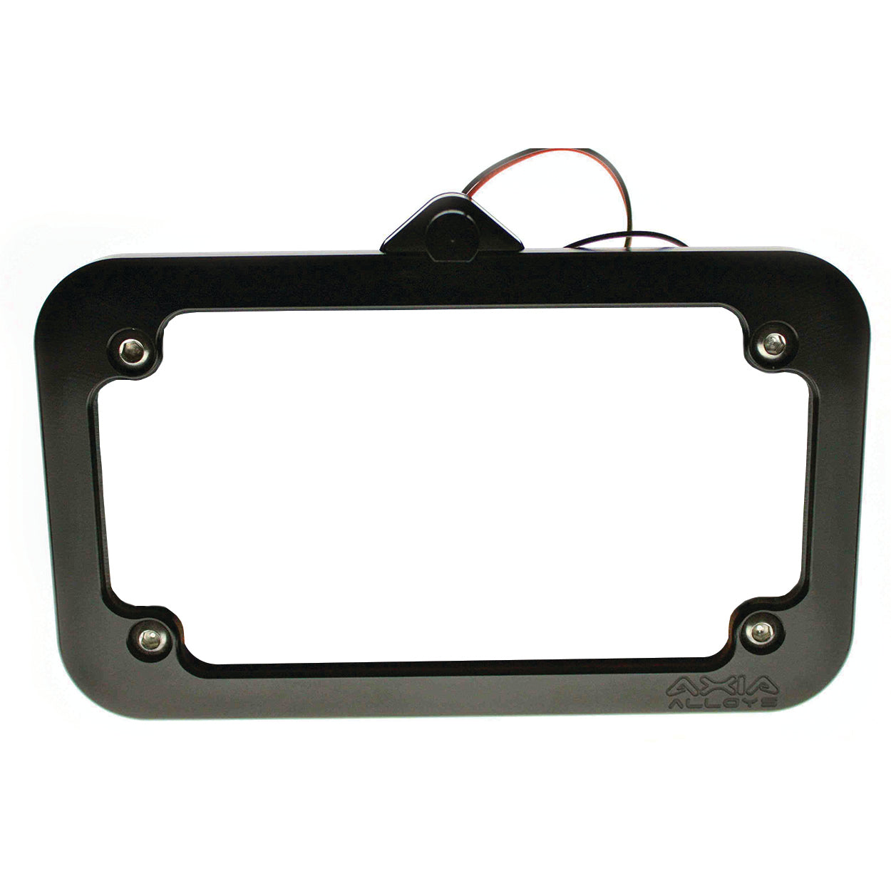 Horizontal or Vertical Side Mounted Motorcycle License Plate Bracket with  LED Tag Light