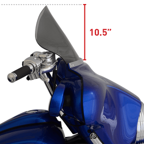 11.5" Dark Smoke Flare™ Windshield for Harley-Davidson 1996-2013 FLH Motorcycle Models