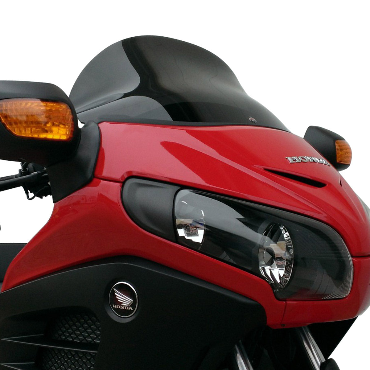 14" Dark Smoke Flare™ Windshield for Honda® 2013-2016 F6B motorcycle models(14" Dark Smoke)