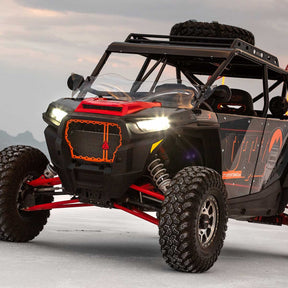 Mid Height Clear UTV Flare™ Windshield for Polaris® RZR 2014-2018 models
