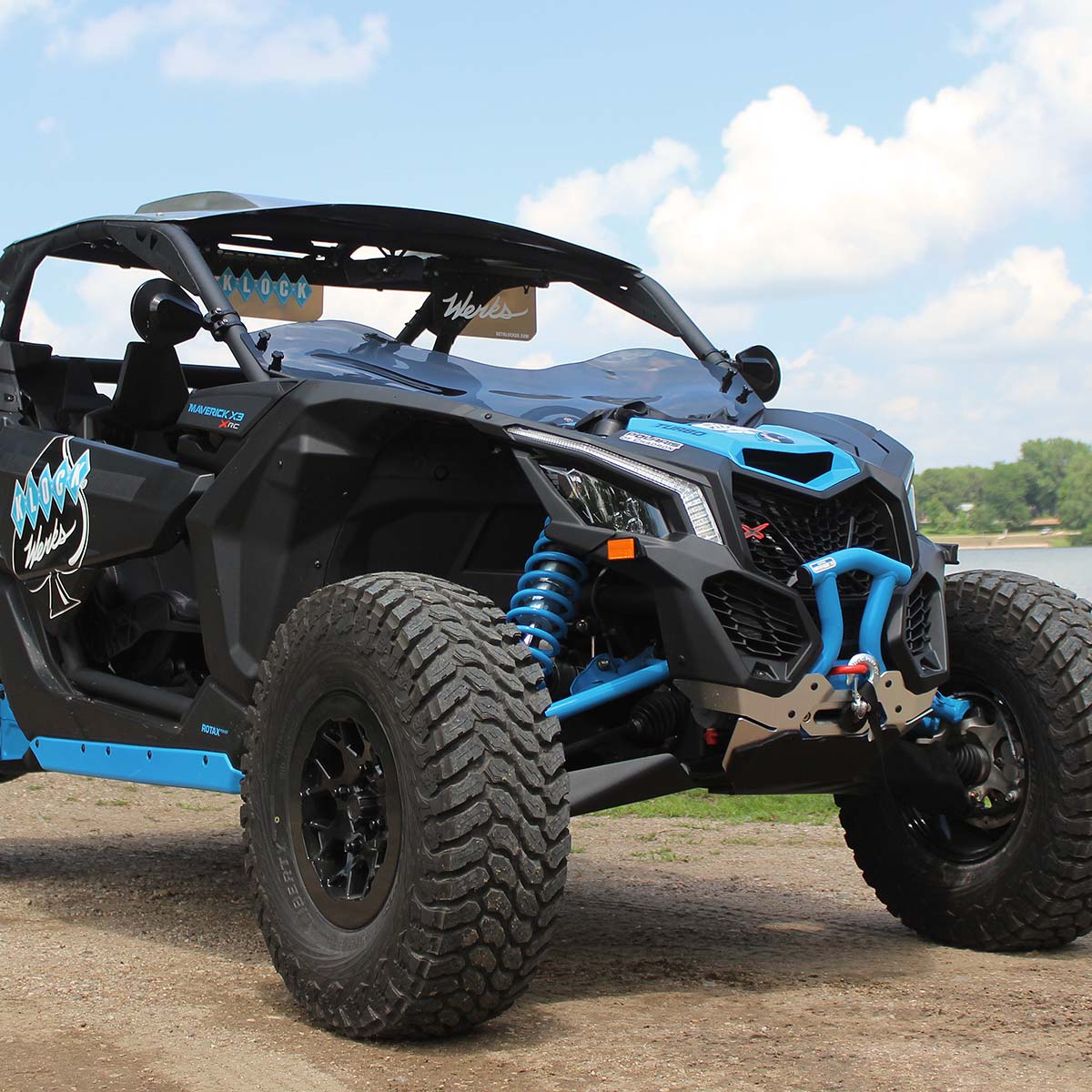 Dark Smoke UTV Flare™ Windshield for Can-Am® Maverick X3 models