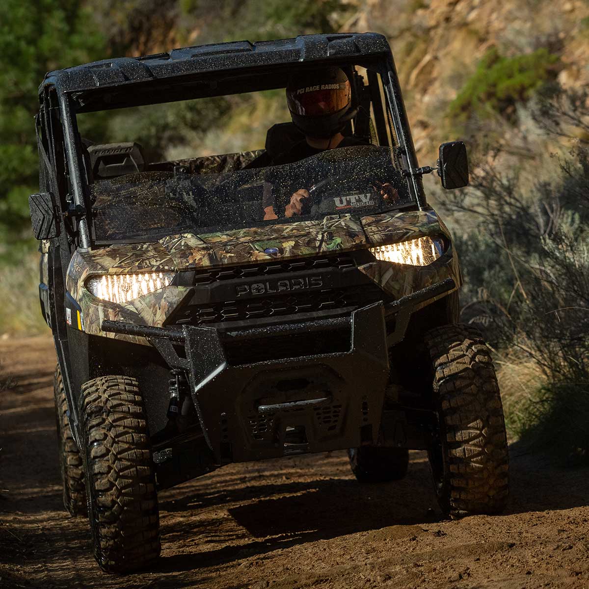 UTV Flare™ Windshield for Polaris® Ranger, Bobcat® and Gravely® Atlas