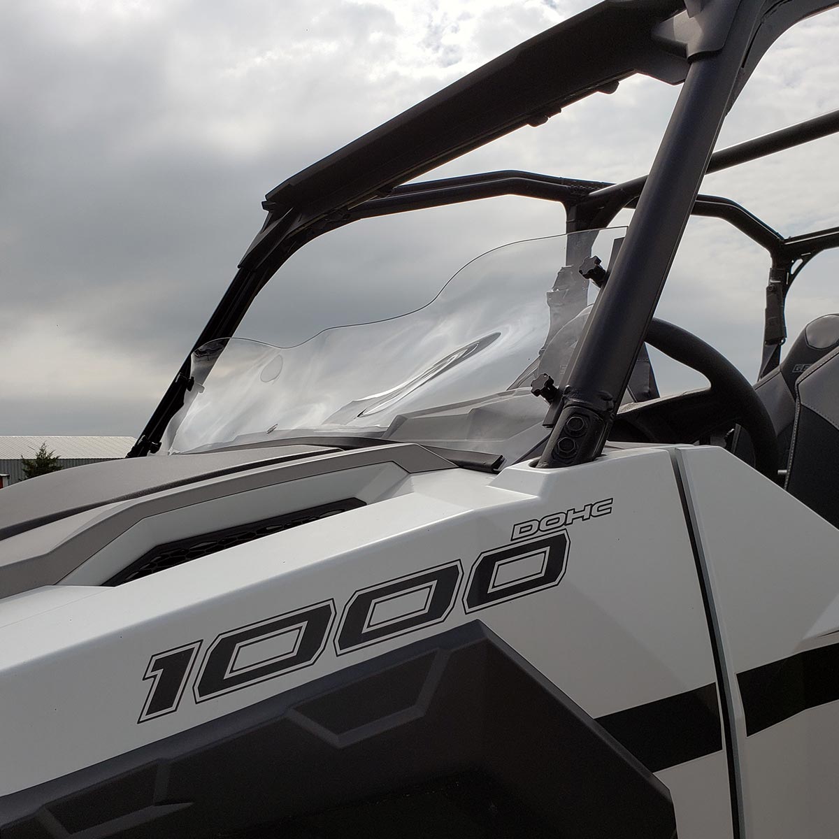 Clear UTV Flare™ Windshield for Polaris® General models