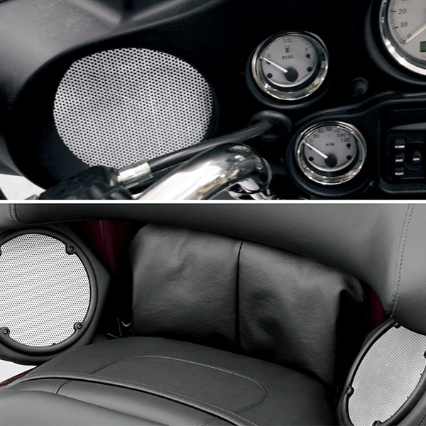 Front and Rear Speaker Grille Covers(Front (top) and Rear (bottom) Covers)