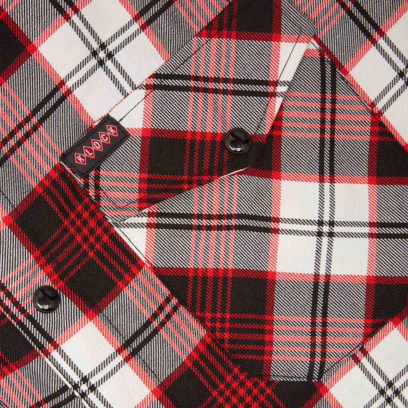 Klock Werks x Dixxon 25th Anniversary Flannel branded neck tag(Klock Werks branded neck tag)