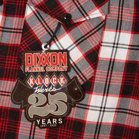 Klock Werks x Dixxon 25th Anniversary Flannel celebrating 25 years!