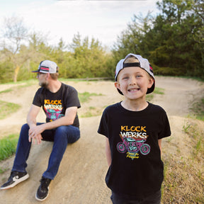 Klock Werks Fist Bump Stripe Trucker Hat for Youth