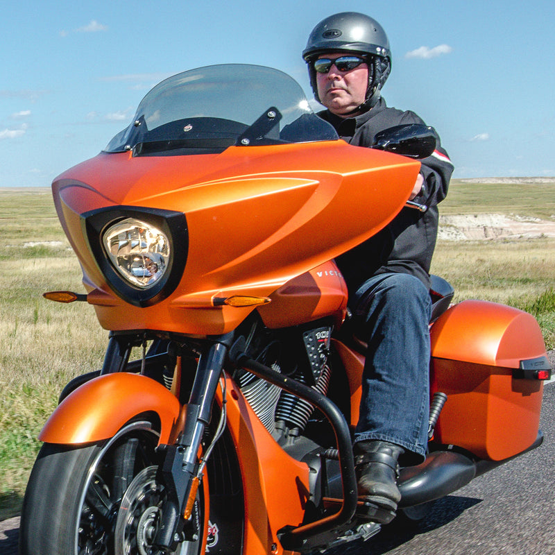 11" Tint Windshield For Victory® Cross Country motorcycle models(11" Tint)