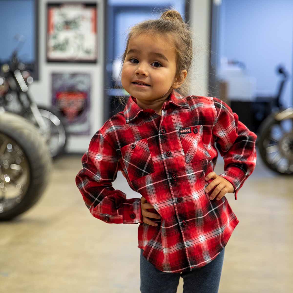 Klock Werks x Dixxon Tribute Flannel for Youth This little cutie is wearing an X-Small Klock Werks x Dixxon Tribute Flannel for Youth(This little cutie is wearing an X-Small Klock Werks x Dixxon Tribute Flannel for Youth)