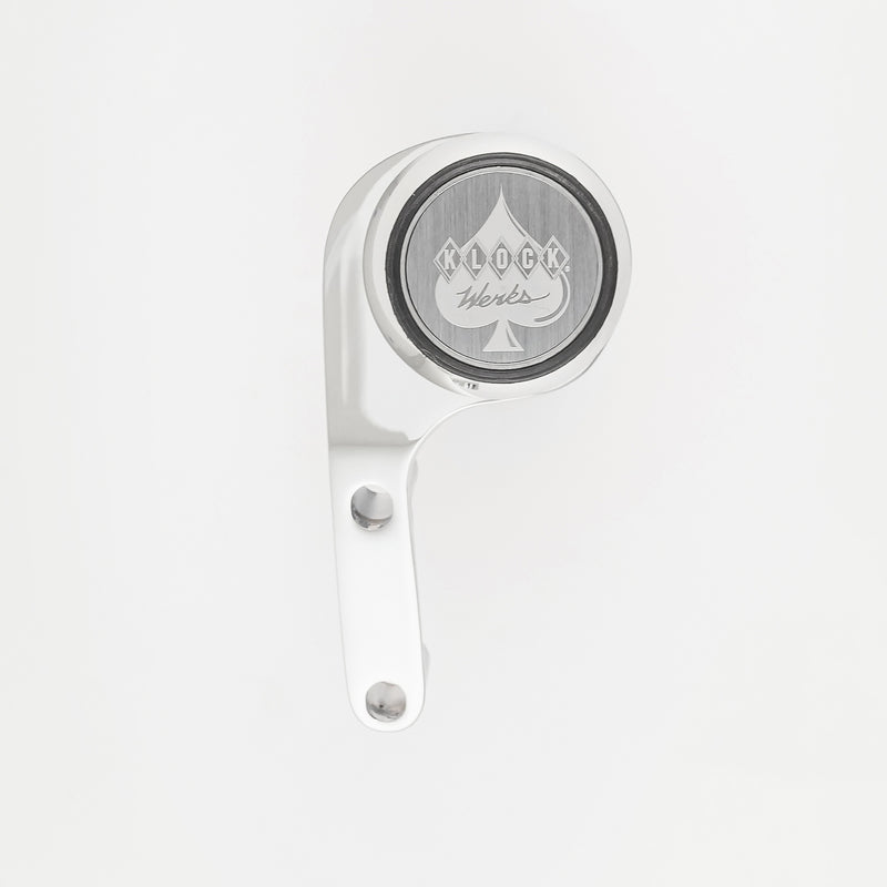 1996-2026 Left Chrome Perch Magnetic Phone Mounts for Harley-Davidson® (1996-2026 - Left Chrome Perch Mount)