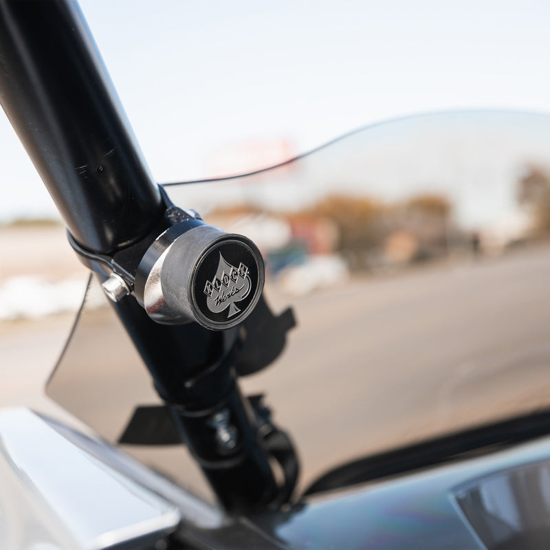 1.625 inch Roll Cage Magnetic Phone Mount in use (1.625" on CFMoto® Z950)