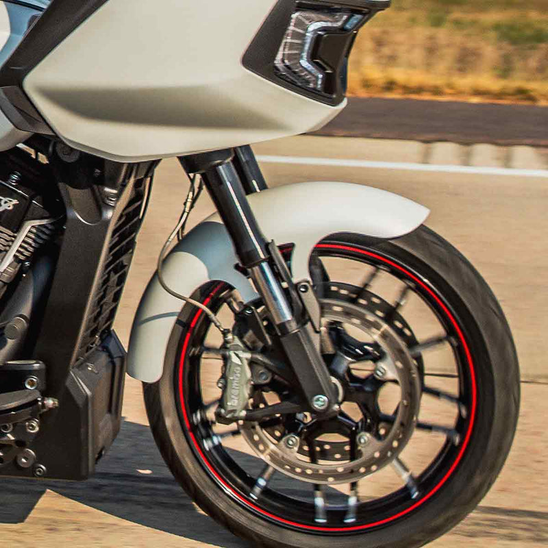 Performance Bagger Tire Hugger Front Fenders for Indian® Challenger, Pursuit and Sport Chief Motorcycles(PB (Performance Bagger))