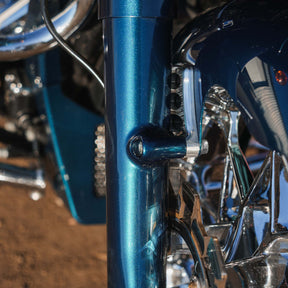 16-19 inch Steadfast Fender Mounting Blocks on motorcycle