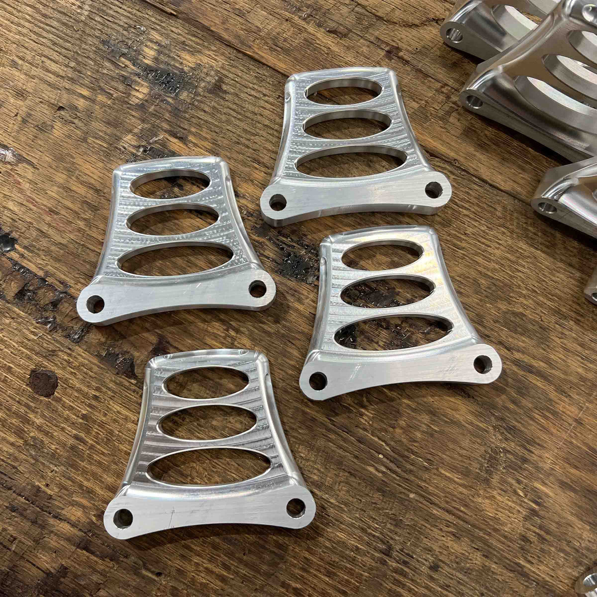 Steadfast Rods Steadfast Tire Hugger Front Fender Mounting Blocks for Harley-Davidson