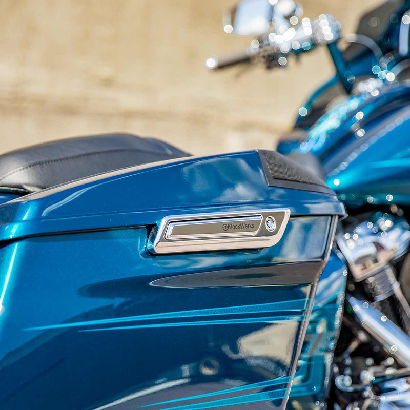 Saddlebag Hinge Inserts, Smooth Version for 2014-2025 FLH and 2015-2025 FLTR Motorcycles(Smooth Version)