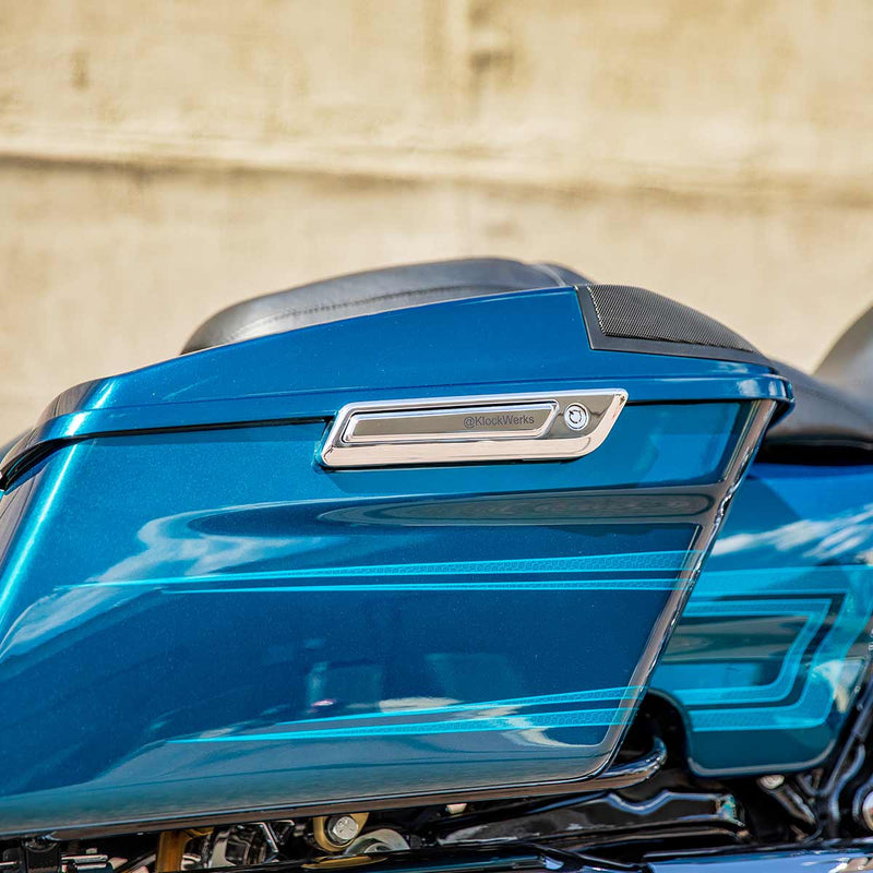 Saddlebag Hinge Inserts, Smooth Version for 2014-2025 FLH and 2015-2025 Road Glide Motorcycles(Smooth Version)