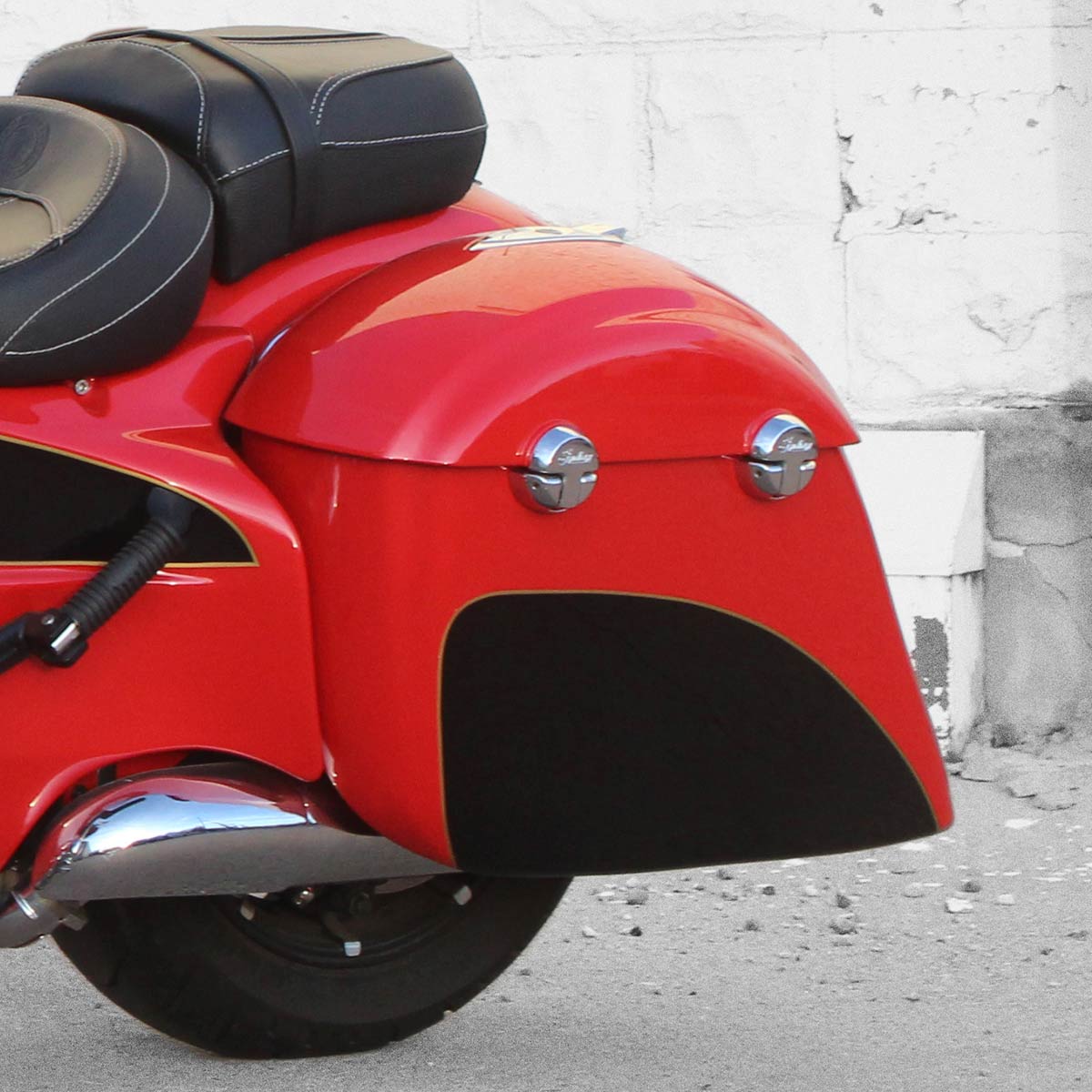 Reytelo Bag Extensions for Indian 2014 2024 Chieftain Roadmaster an