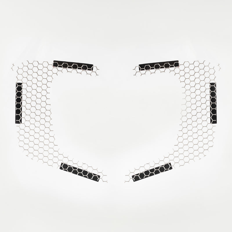 Raw Vent Screens for Indian® Challenger and Pursuit Motorcycles(Satin (Raw))