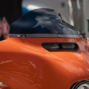 Honeycomb Fairing Vent Screens for Harley-Davidson 2014-2023 FLH