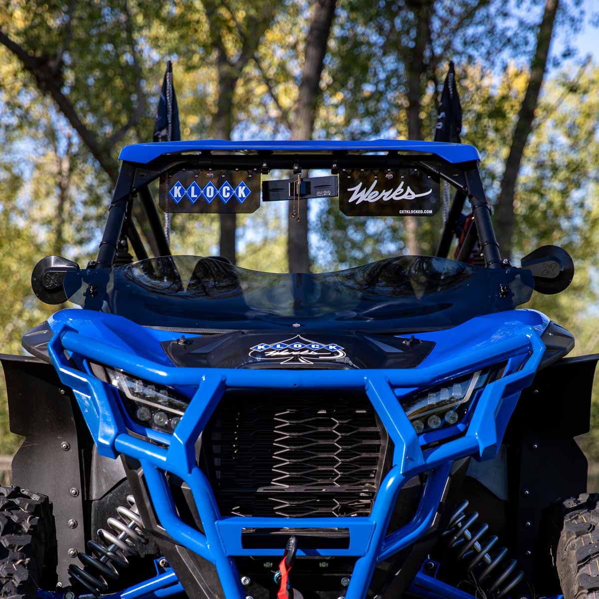 Dark Smoke UTV Flare™ Windshield for 2020+ Kawasaki® KRX models