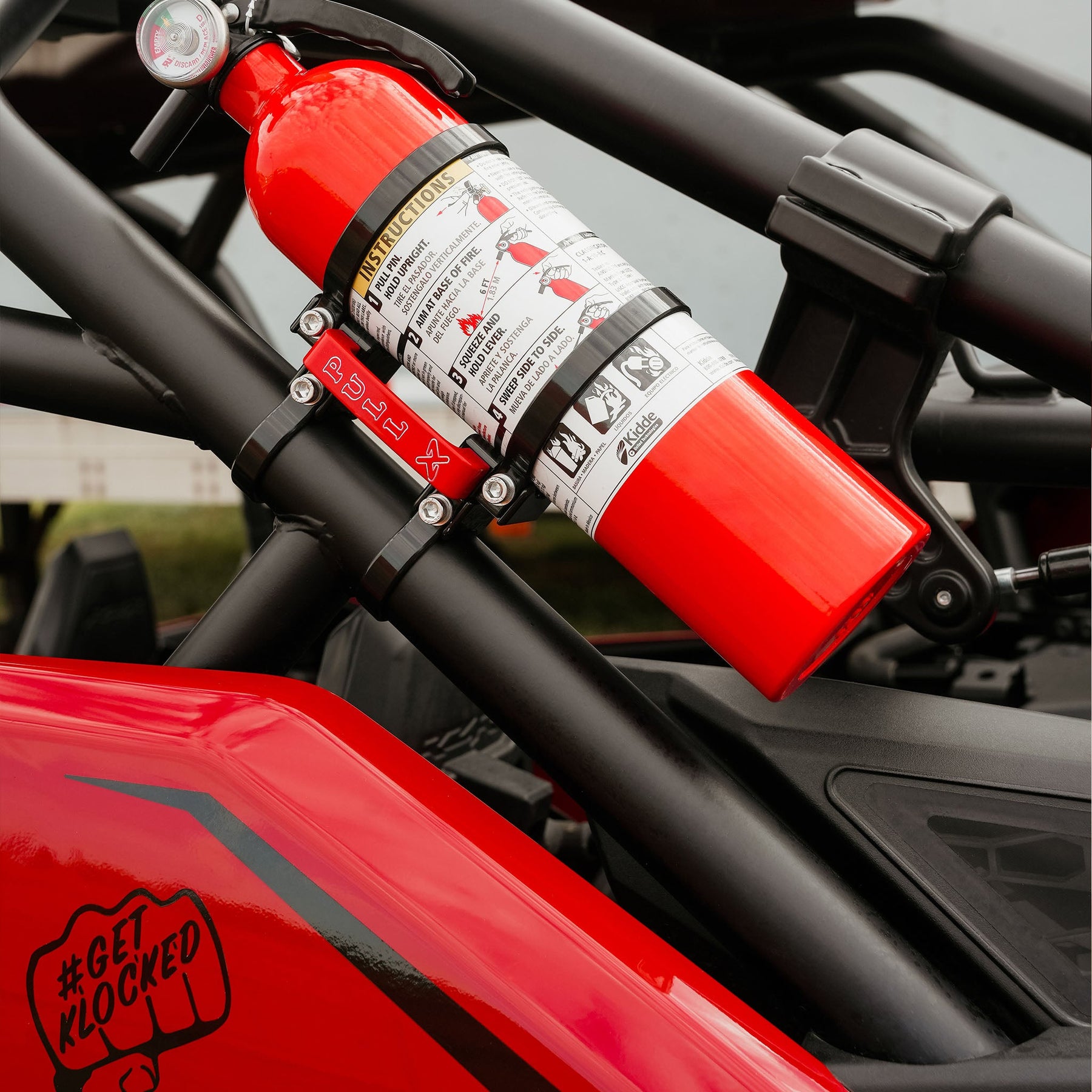 Quick-Release Fire Extinguisher Mount