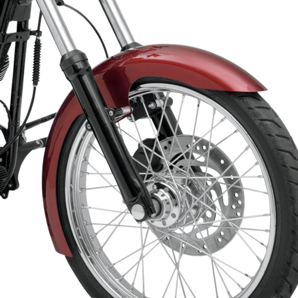 Slicer Tire Hugger Front Fenders for Harley-Davidson 1984-2017 FXST Softail Motorcycles(Slicer)