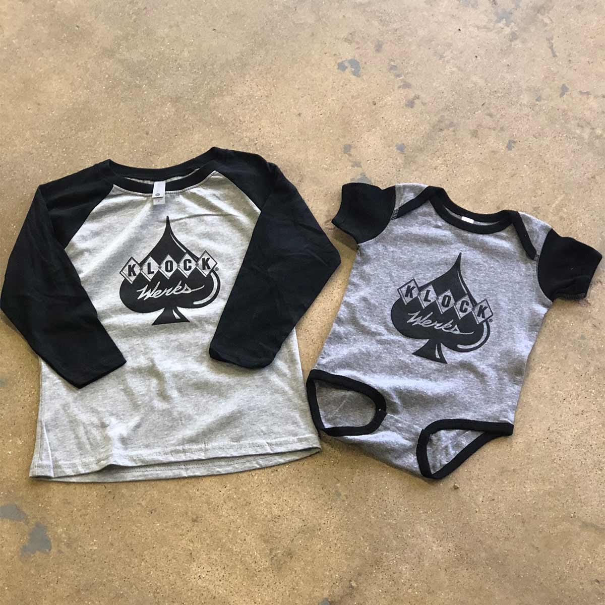Klassic Logo Youth 3/4 Sleeve Klassic Logo Youth 3/4 Sleeve and matching Onesie's available too