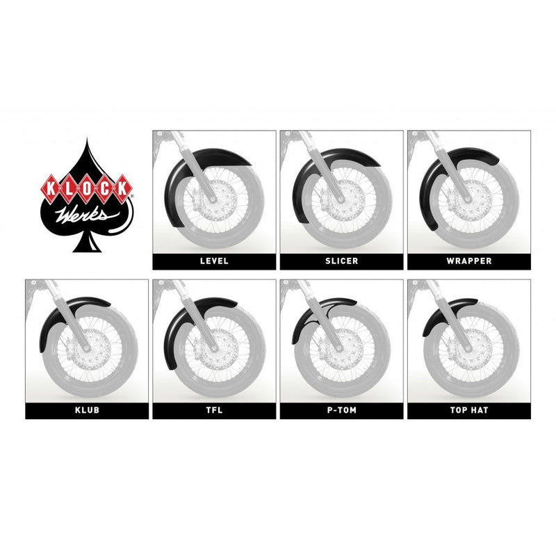 19" Tire Hugger Front Fender Fit Kit For Harley-Davidson 2018-2023 Softail Low Rider Motorcycles(19" Tire Hugger Front Fender Fit Kit For H-D 2018-2024 Softail Low Rider)