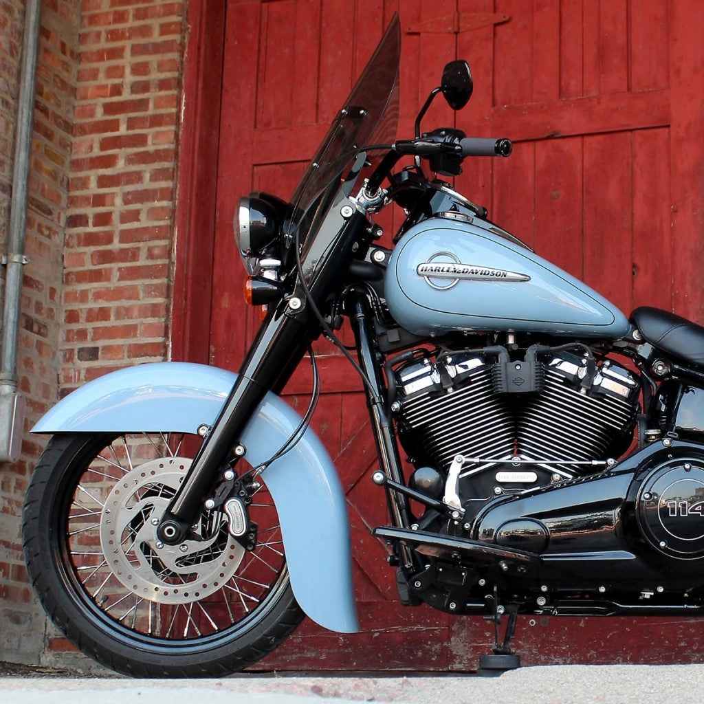 Benchmark Front Fender Fit Kit for Harley-Davidson 2018-2023 FL Softail Motorcycles