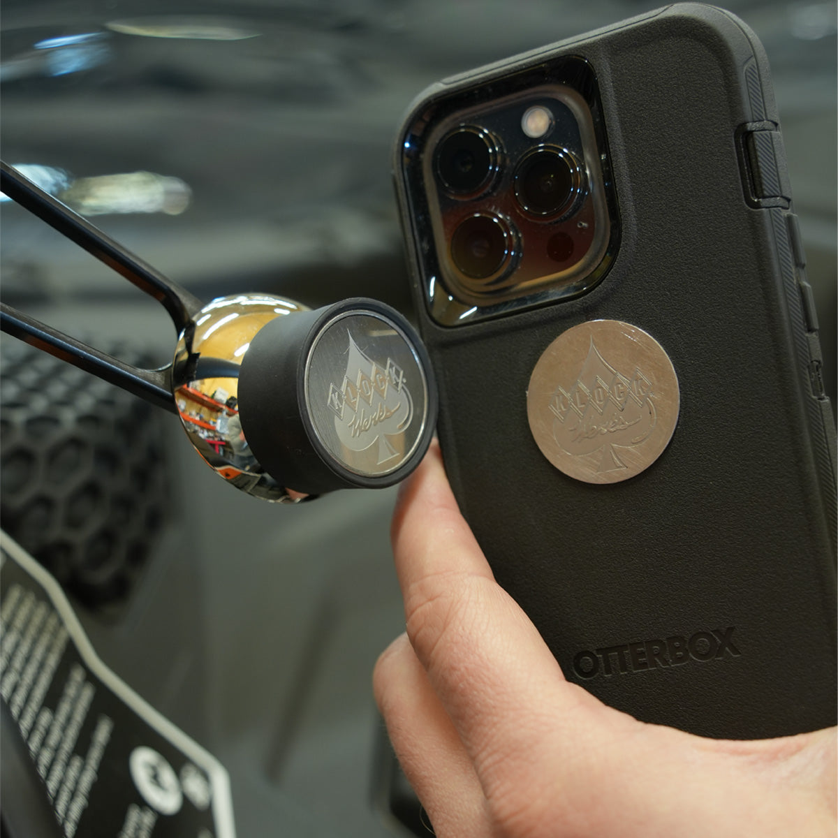 Offset Roll Cage Magnetic Phone Mount