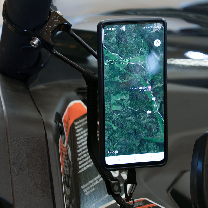Offset Roll Cage Magnetic Phone Mount(1.85" Mount)